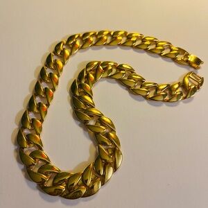 Gold plated necklace